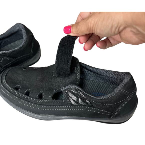 Orthofeet Serene 891 Leather T-Strap Sandals Women's 6B - Picture 9 of 11